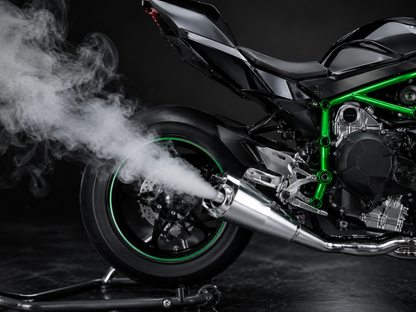 H2R Motorcycle with Real Smoke, Sound & LED Lights